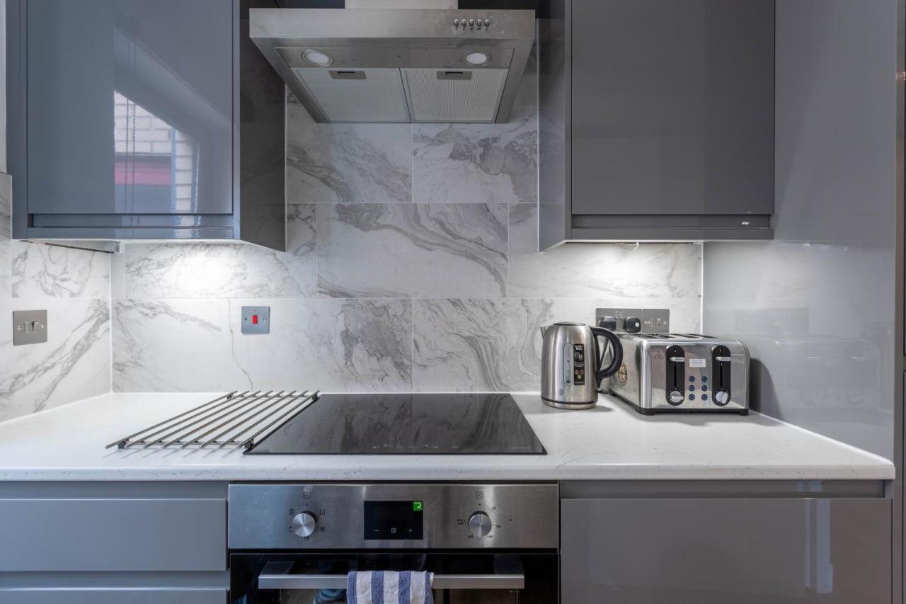 Stunning 1 Bed Merchant City Apartment With Parking Glasgow Zewnętrze zdjęcie